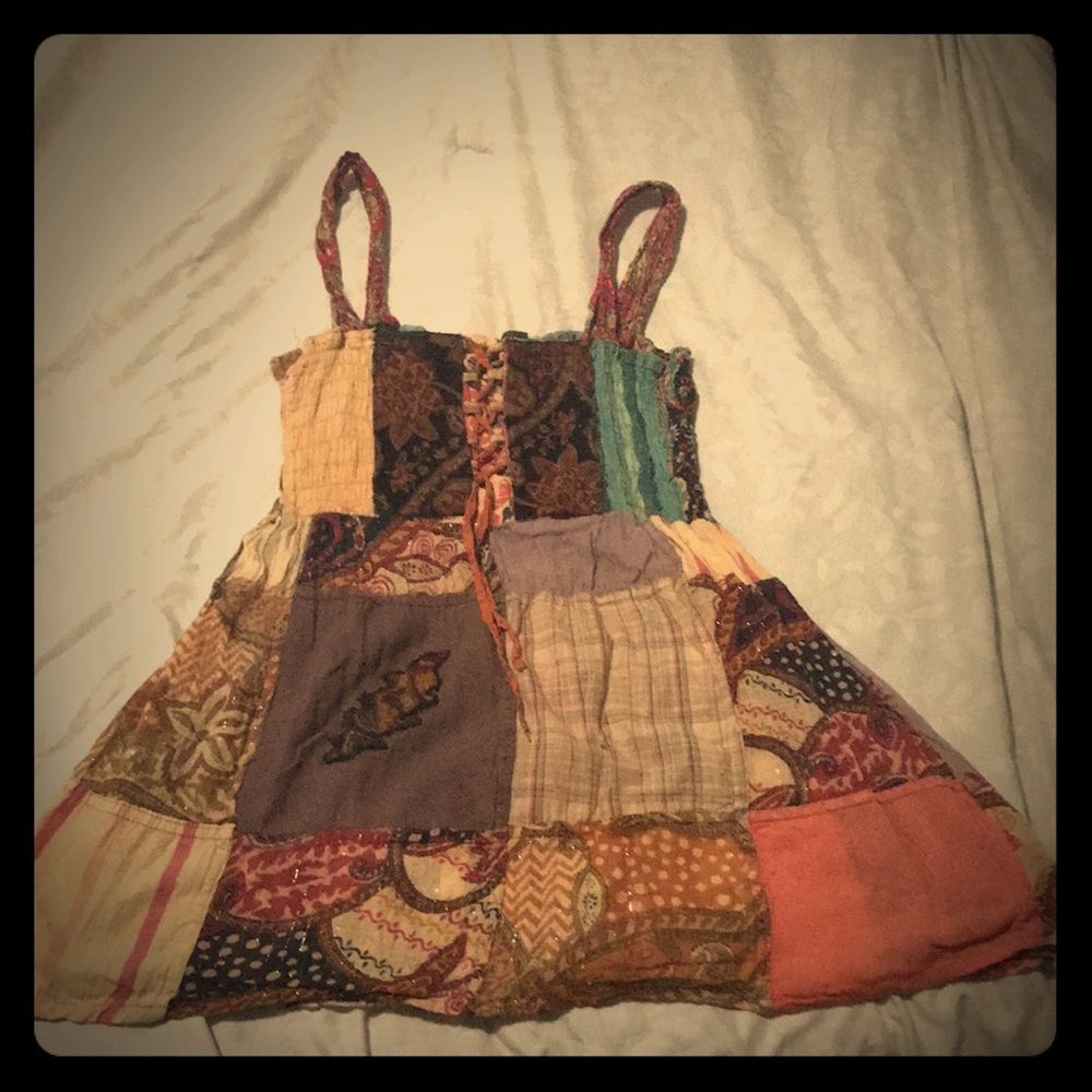 Kathmandu Imports Patchwork Dress 13 Point Bolt